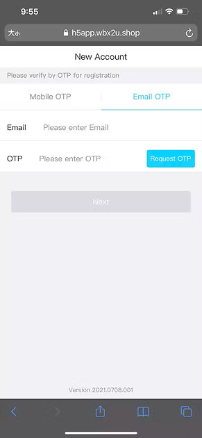 Register Step 1