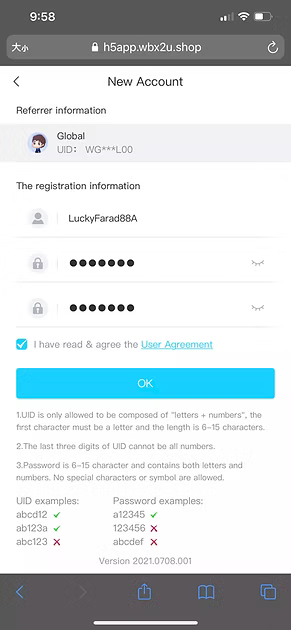 Register Step 3