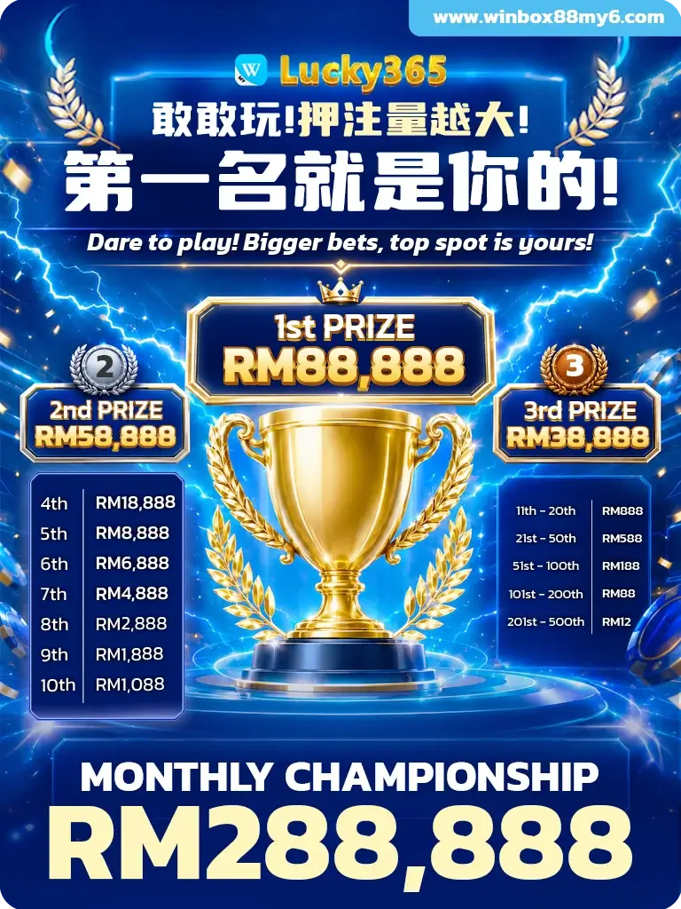 Lucky365 Prizes