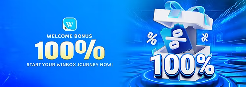 WELCOME BONUS 100%